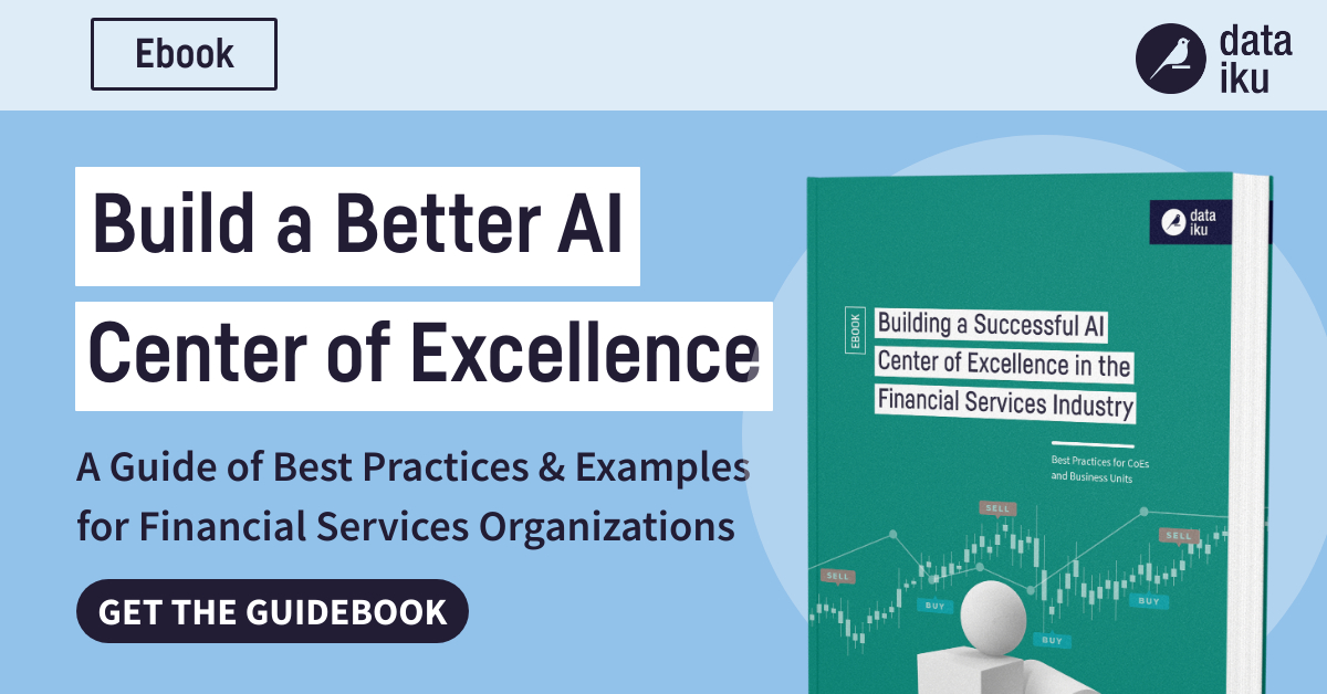 Ebook: Building a Successful AI Center of Excellence in the Financial ...